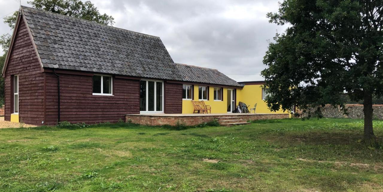 Lower Farm Lodge Stowmarket Extérieur photo